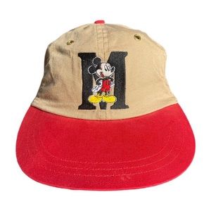 Vintage Mickey Unlimited Embroidered Elastic Back Hat OSFM